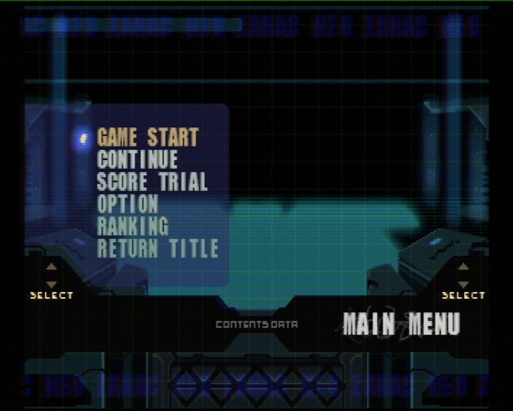 Zanac X Zanac screenshot 5 for Playstation